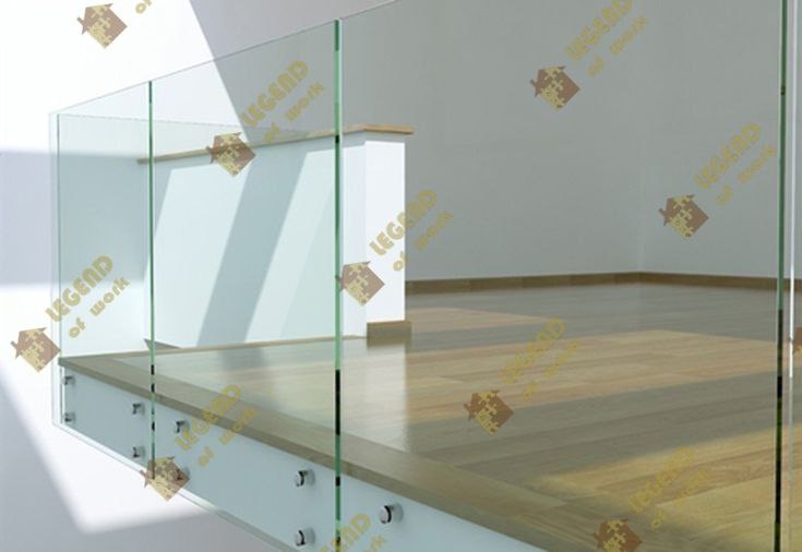 Garde-corps verre & inox - réalisation LEGEND OF WORK Casablanca