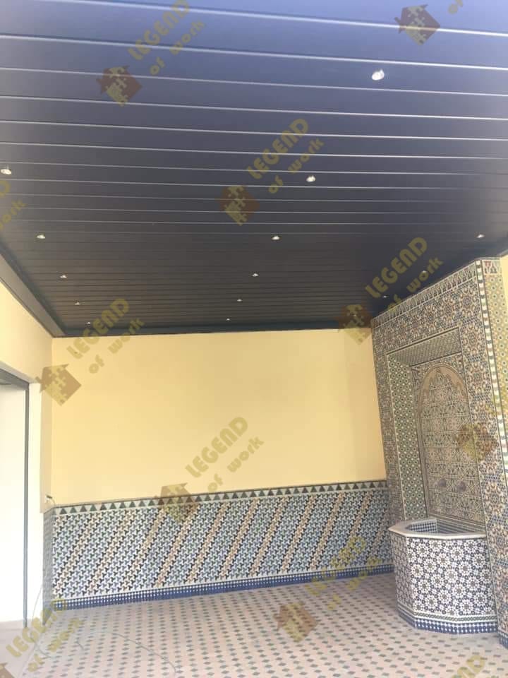 Réalisation pergola bioclimatique aluminium