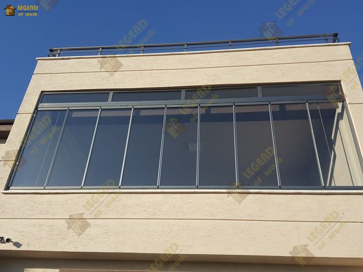 Réalisation système accordéon Casablanca