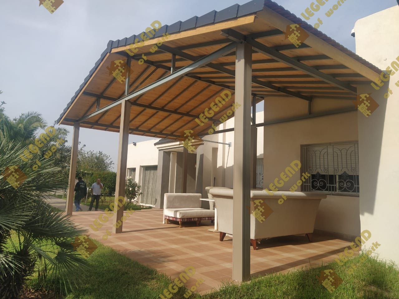 Réalisation véranda aluminium Casablanca